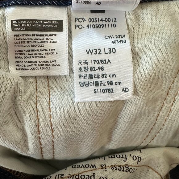 Levi's Men's 514 Straight Fit 32x30 Denim Jeans - Picture 12 of 14